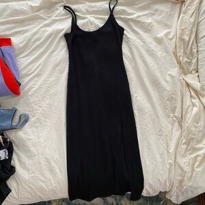 Body Con High Slit Dress